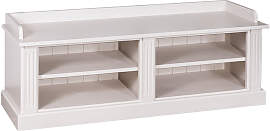 Garderobentruhe Salzburg im Landhausstil natur