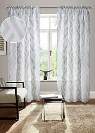 Gardine BRUNO BANANI "Lynn" Gr. 4, grau, 