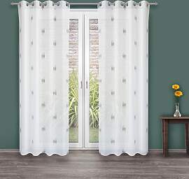Gardine DECOLIFE "Toja" Gr. 1, grau