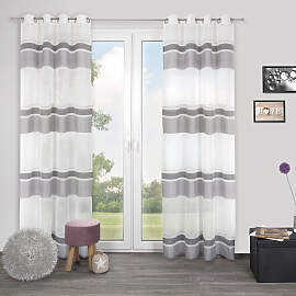 Gardine DECOLIFE "Vilmar" Gr. 1, grau