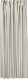 Gardine "Fatima", taupe, B:140cm