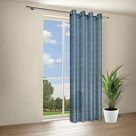 Gardine GERSTER "Debby" Gr. 1, blau,