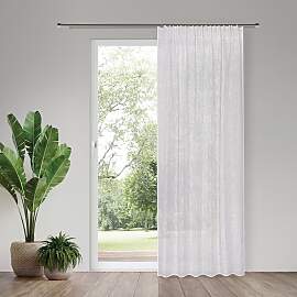Gardine "Iwana", sanftes weiß, B:140cm