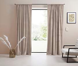 Gardine "LADINA" Gr. 3, beige (sand