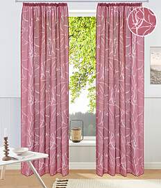Gardine OTTO HOME "Anna" Gr. 4, rot