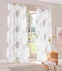 Gardine OTTO HOME "Belem" Gr. 3, grau