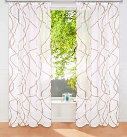 Gardine OTTO HOME "Bene" Gr. 4, grau
