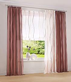 Gardine OTTO HOME "Dimona" Gr. 1, beige