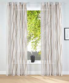 Gardine OTTO HOME "Dimona" Gr. 1, beige