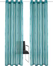 Gardine OTTO HOME "Dimona" Gr. 1, blau