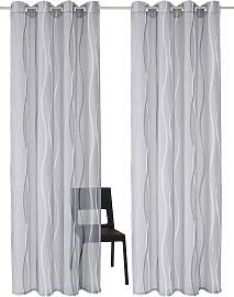 Gardine OTTO HOME "Dimona" Gr. 1, grau