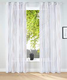 Gardine OTTO HOME "Dimona" Gr. 1, grau