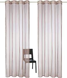 Gardine OTTO HOME "Dimona" Gr. 2, grau