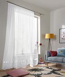 Gardine OTTO HOME "Eby" Gr. 1, weiß,