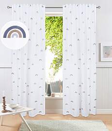 Gardine OTTO HOME "Elyna" Gr. 3, grau