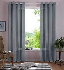 Gardine OTTO HOME "Mara" Gr. 5, grau,
