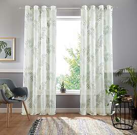 Gardine OTTO HOME "Paula" Gr. 2, grün,