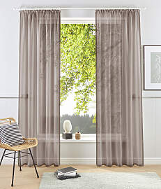 Gardine OTTO HOME "XANA" Gr. 1, braun