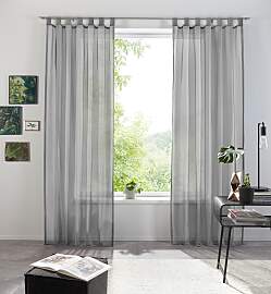 Gardine OTTO HOME "XANA" Gr. 1, grau,