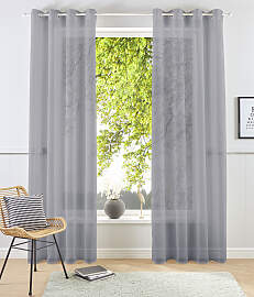 Gardine OTTO HOME "XANA" Gr. 1, grau,