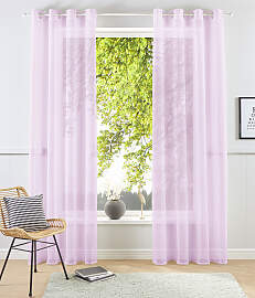 Gardine OTTO HOME "XANA" Gr. 2, rosa
