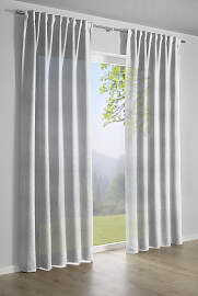 Gardine SEHLBACH "Schal Jacquard-Voile