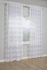 Gardine SEHLBACH "Schal Streifen" Gr. 1, 