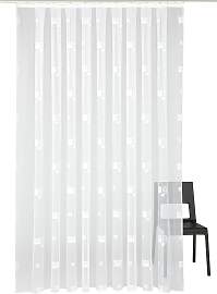 Gardine WECKBRODT "Jacquardstore BL-MW", 