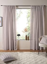 Gardine "Zayla", creme, B:135cm H:175cm, 
