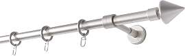 Gardinenstange GARESA "BASE", silber