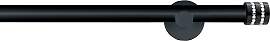 Gardinenstange GARESA "BLACK", schwarz,
