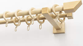 Gardinenstange GARESA "CUBUS", beige