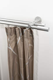 Gardinenstange GARESA "EASY", silber