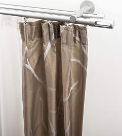Gardinenstange GARESA "EASY", silber