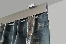Gardinenstange GARESA "FLAT", silber