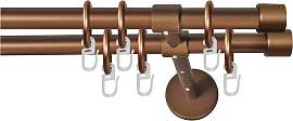 Gardinenstange GARESA "RUSTIKA", braun