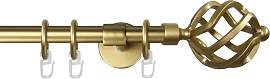 Gardinenstange GARESA "RUSTIKA", gold