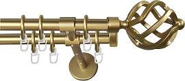 Gardinenstange GARESA "RUSTIKA", gold