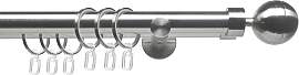 Gardinenstange LIEDECO "CELKUGEL01SG2L"