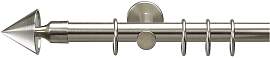 Gardinenstange LIEDECO "Kegel", silber