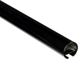 Gardinenstange mit Innenlauf I Ø 20 mm schwarz 120