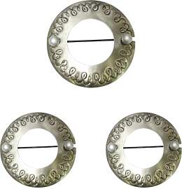 Gardinia Dekospange Ring, Vorhang-Raffhalter zum