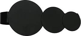 GARDINIA Raffspange Kreise mit Magnetverschluss,