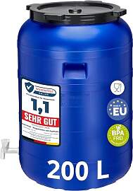 Garronda 200 Liter Weithalsfass BPA-frei