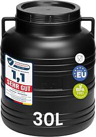 Garronda 30 Liter Weithalsfass aus BPA-freiem