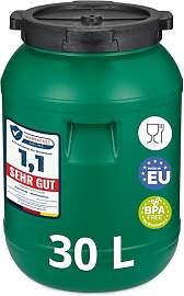 Garronda 30 Liter Weithalsfass aus BPA-freiem