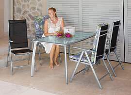 Garten-Essgruppe MERXX "Lima", schwarz,