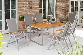 Garten-Essgruppe MERXX "Naxos", braun,