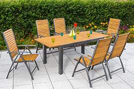 Garten-Essgruppe MERXX "Santorin", beige 