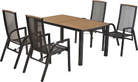 Garten-Essgruppe MERXX "»Tilos«", grau 